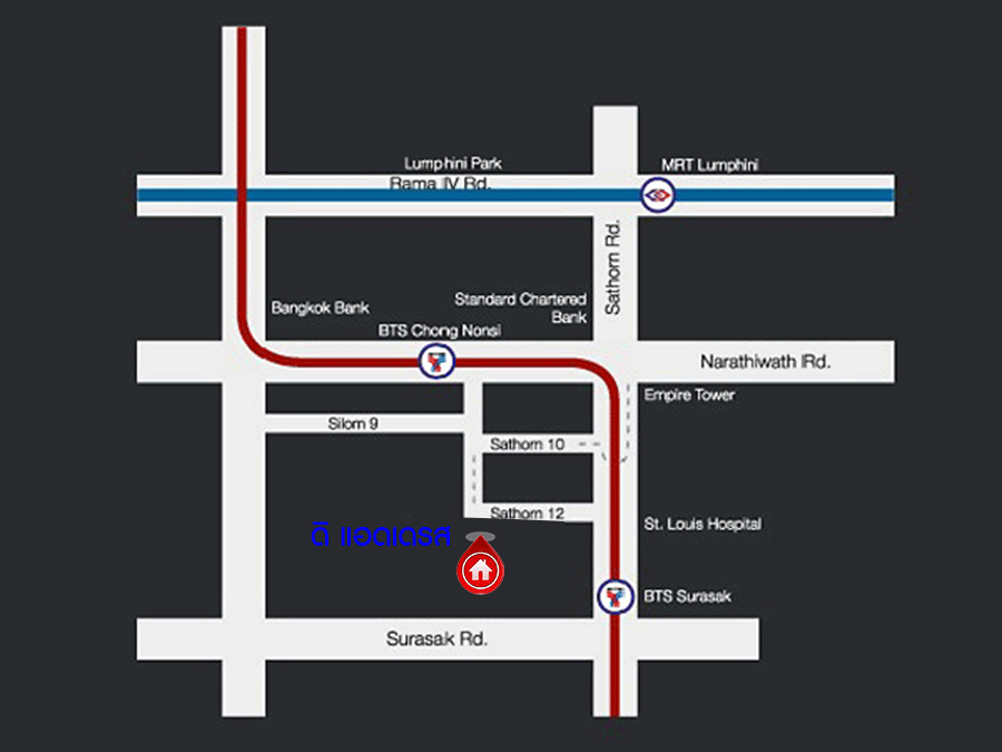 *****คอนโดมิเนียมมือสอง โครงการ ดิ แอดเดรส สาทร ห้องริม ห้องใหญ่มากกว้างถึง 55.51 ตร.ม ฟังก์ชัน 1 ห้องนอน 1 ห้องน้ำ 1 ที่จอดรถ ทำเลดีติดถนนสาทร เดินทางสะดวกด้วยรถไฟฟ้าทั้งสายสีเขียว "สถานีเซนต์หลุย" จุดขึ้นทางด่วน "ศรีรัช" ใกล้ห้างสรรพสินค้าเซ็นทรัลสีลมคอมเพล็กซ์